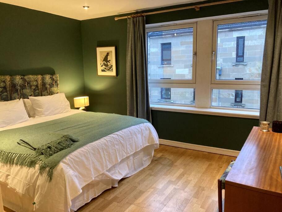 Ferienwohnung Stylish 2 Bed Accessible Flat Perfect Location Glasgow Exterior foto